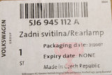Skoda Fabia 5J 2007-15 RHD rear tail light (right) 5J6945112A