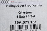 Audi Q4 e-tron 2021-on accessory roof bars to fit roof rails 89A071151