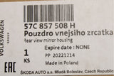 Skoda Karoq 18-on wing mirror housing (right) 57C857508H