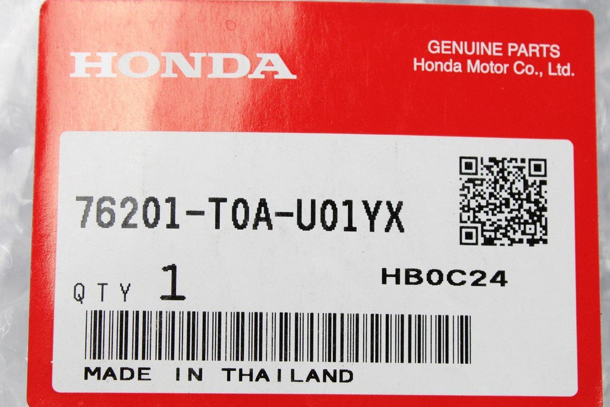 Honda wing mirror cap (black pearl) 76201-T0A-U01YX