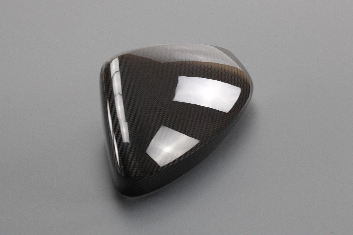 Audi A3 2020-on carbon fibre mirror cap (left) 8Y2072531 3Q0, view 1