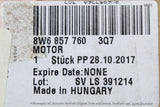 Audi A5 S5 RS5 2017-on seatbelt adjustment motor (right) 8W6857760 3Q7