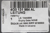 Audi A6 2015-18 fuel metering line for adblue injector 4G0131984AL