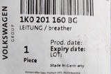 VW Golf Audi A3 Skoda SEAT charcoal container breather line 1K0201160BG