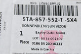 VW Tiguan 16-on sun visor with illuminated mirror (right) 5TA857552T SX4