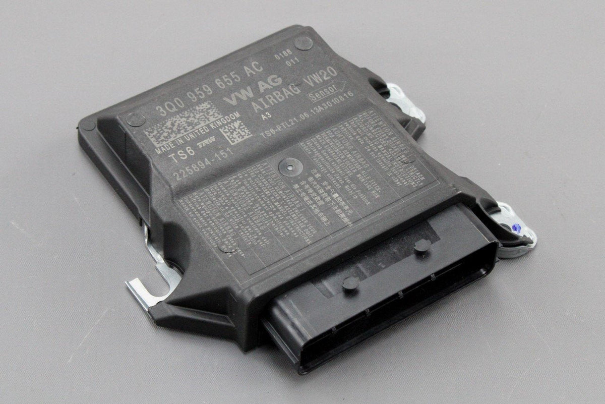 Skoda Octavia SEAT Leon 2013-16 airbag control unit module 3Q0959655AC, view 1