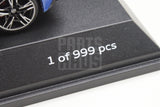 Audi R8 Coupe Ara Blue 1:43 scale model (1 of 999) 5012118431