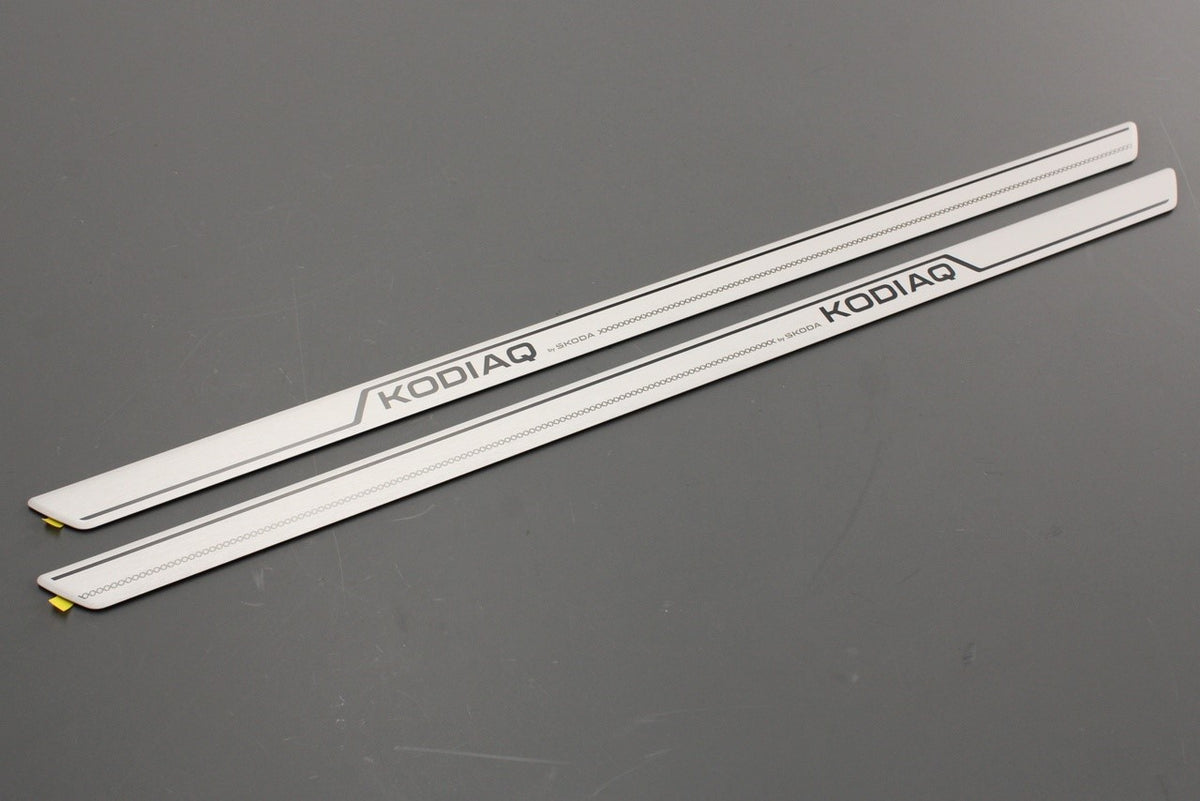 Skoda Kodiaq 2024-on door sill protective covers (front) 57H071303, view 1