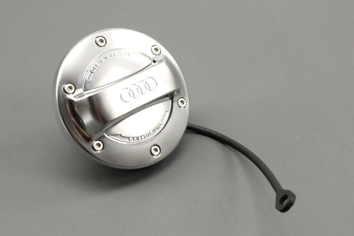 Audi A3 S3 RS3 Q2 Q3 Q5 RS6 RS7 RSQ8 aluminium fuel filler cap 8Y0071000, view 1