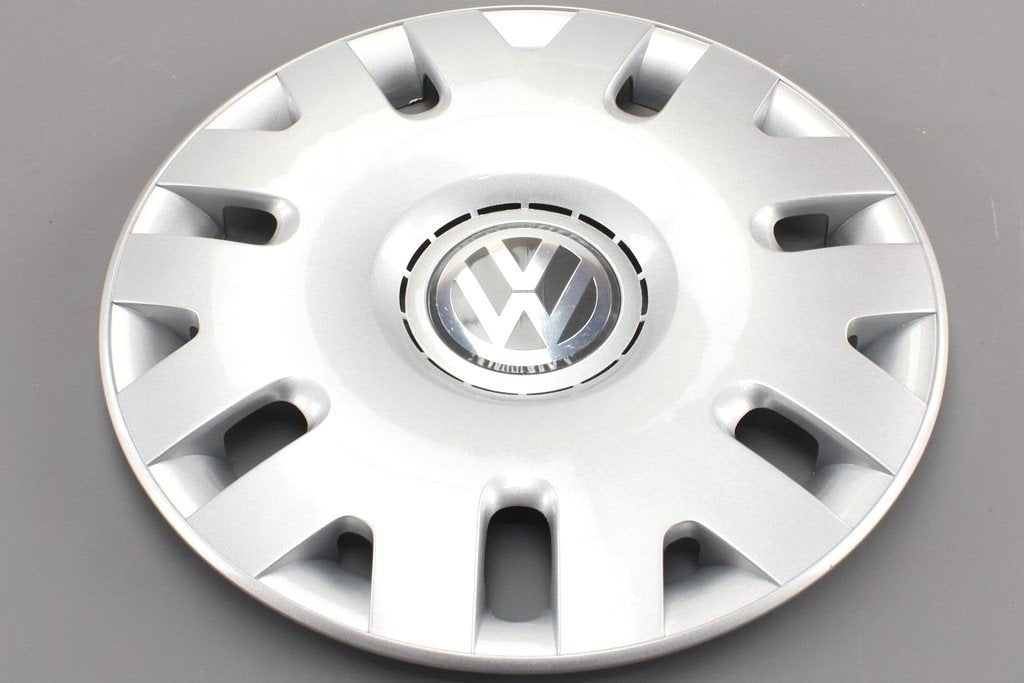 VW Fox 2008-2012 14 inch Wheel trim ring hub cap (x1) 6Q0601147L YSW, view 1