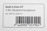 Audi e-Tron GT 1:43 sculpture model car 5012120033