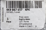 Audi A6 RS6 19-on boot lid light cover trim (inner left) 4K9867657 4PK