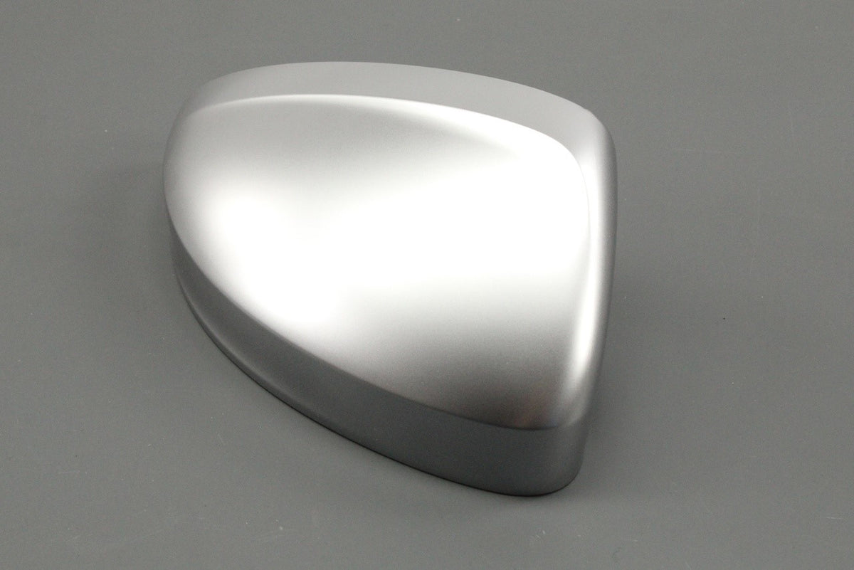 VW Tiguan R 21-on matt chrome wing mirror cover cap right 5NA857538 69D, view 1