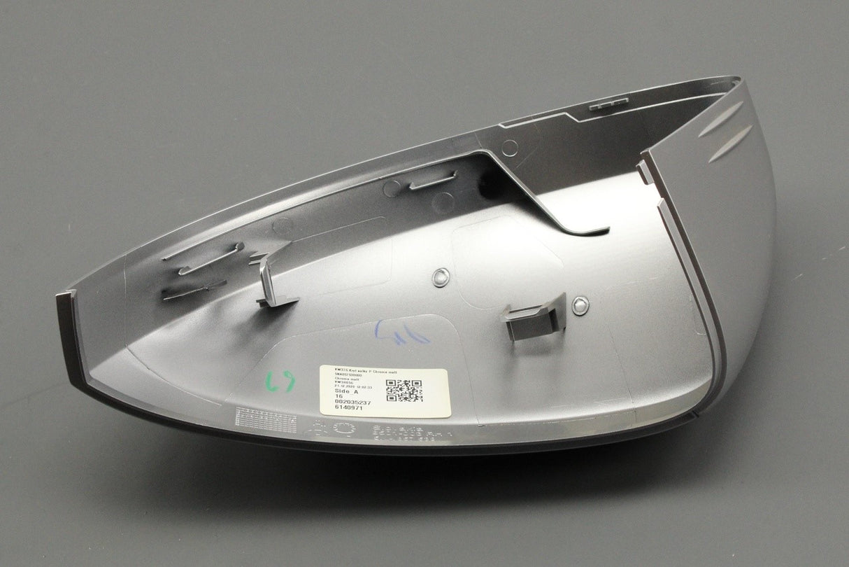 VW Tiguan R 21-on matt chrome wing mirror cover cap right 5NA857538 69D