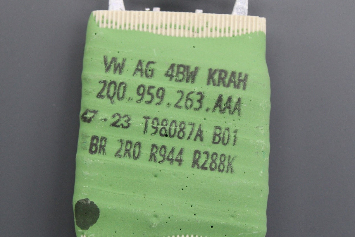 VW T-Cross Skoda Fabia Scala Kamiq heater fan blower resistor 2Q0959263A