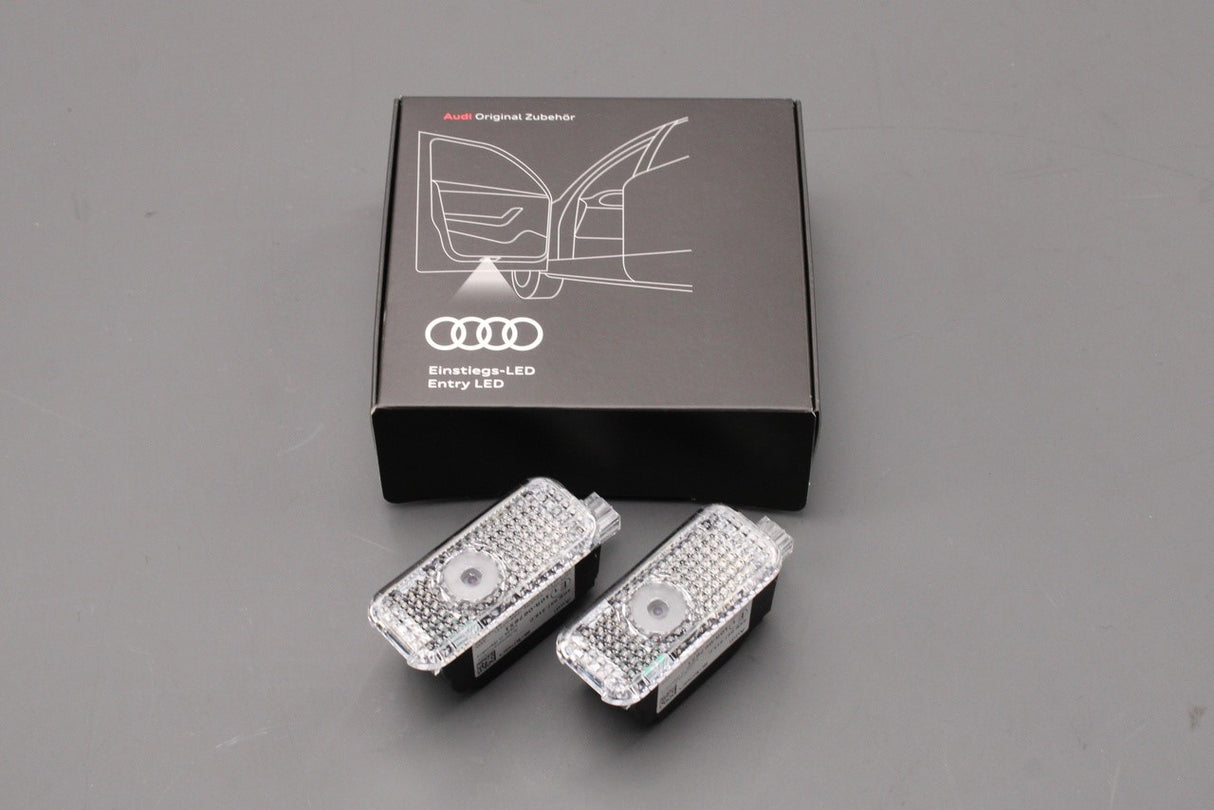 Audi e-tron logo LED projector door entry puddle lights 4G0052133L