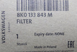 Audi A4 A5 Q5 2012-2017 air filter element (1.8 2.0 TFSI) 8K0133843M