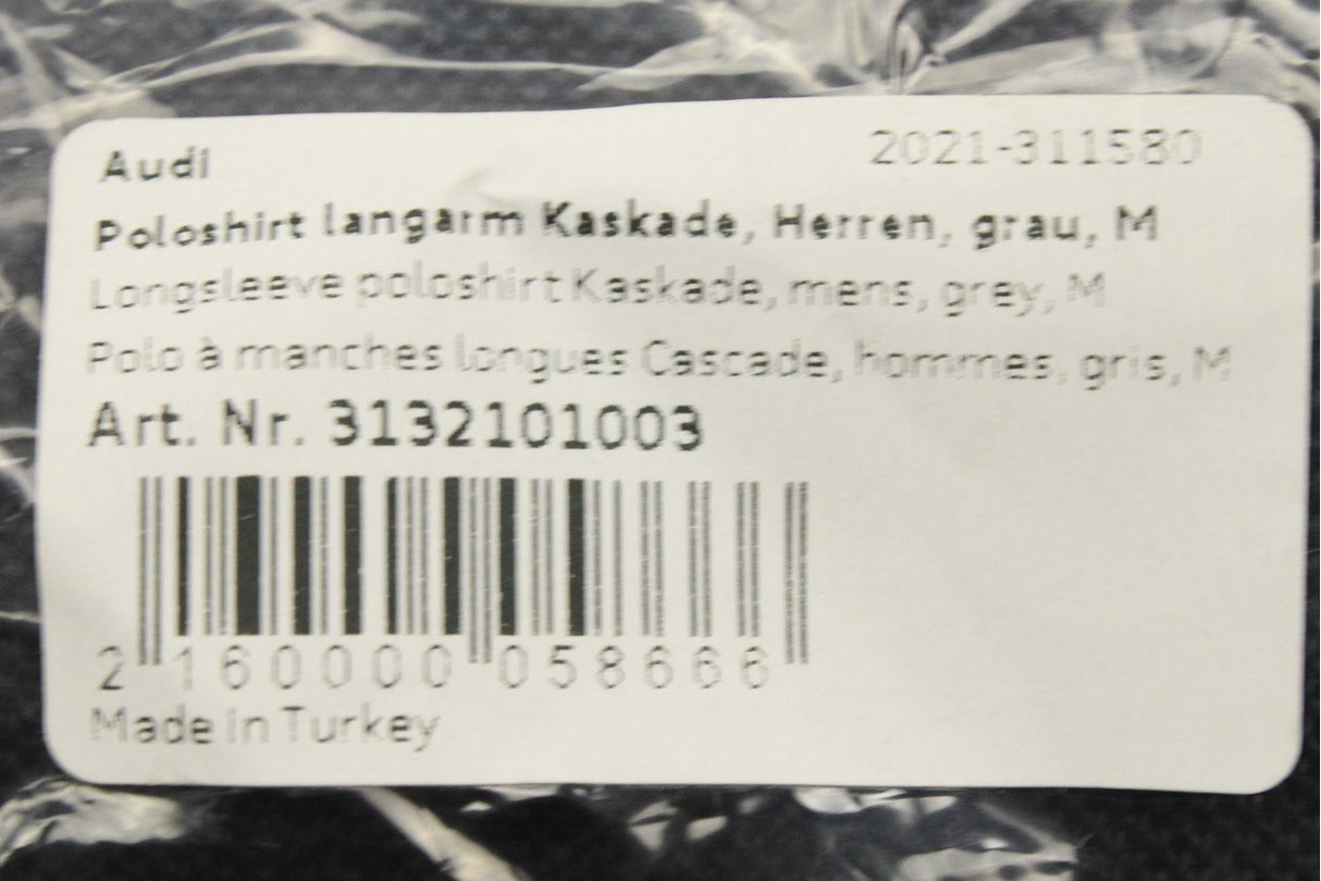 Audi collection Kaskade long-sleeve polo shirt (medium) 3132101003