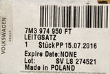 VW Sharan SEAT 2009-2010 door wiring harness (front drivers) 7M3974950FT