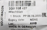 VW Polo AW 2018-on aero wiper blade (rear) 2G0955427