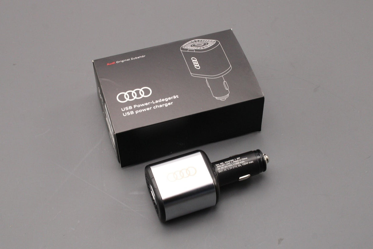 Audi 12V socket to USB C in car power charger 4K0051443