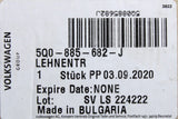 VW Golf MK8 Audi A3 Skoda SEAT backrest release (rear right) 5Q0885682J