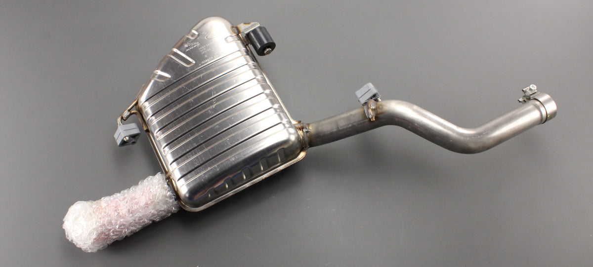 Jaguar F-Pace 16-on exhaust back box silencer (right) T4A33337, view 1