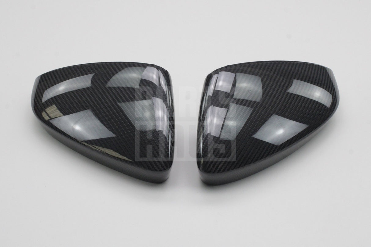Audi A3 S3 RS3 21-on RHD carbon fibre wing mirror covers set 8Y2072531A 3Q0 / 8Y20725325A 3Q0
