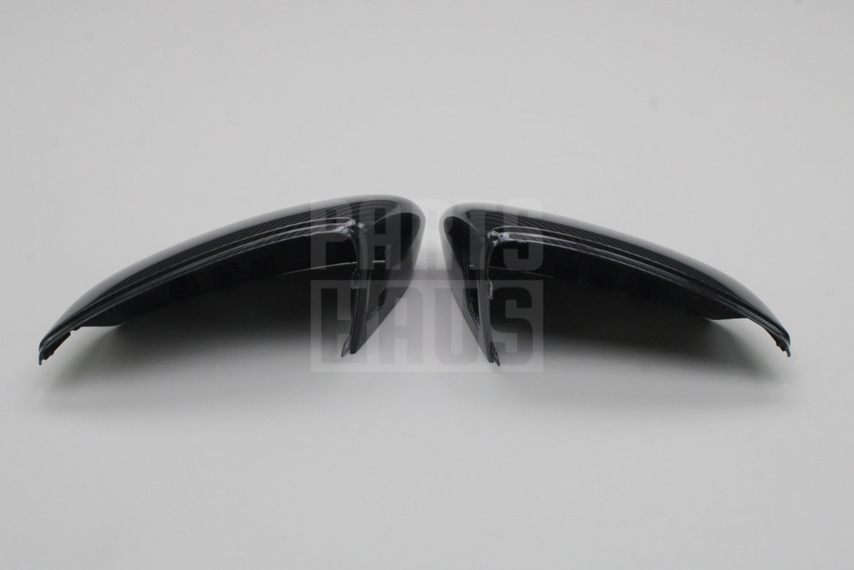 Audi A3 S3 RS3 21-on RHD carbon fibre wing mirror covers set 8Y2072531A 3Q0 / 8Y20725325A 3Q0