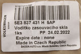 Skoda Octavia front upper door seal window guide (left) 5E3837431H 5AP