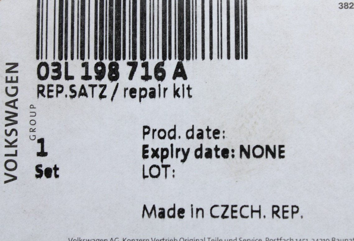 VW Audi Skoda SEAT 2.0 TDI turbocharger actuator repair kit 03L198716A