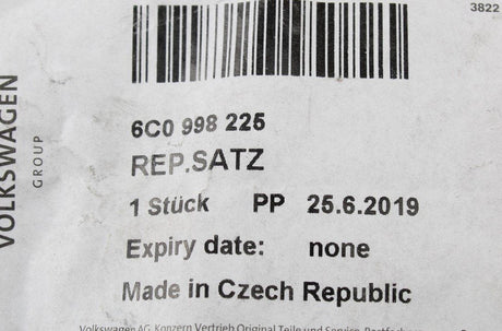 VW Polo 6R 6C 2011-17 headlight bracket repair kit (left) 6C0998225