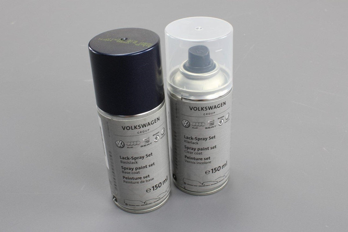VW Volkswagen spray paint set 150ml Night Blue Metallic (LH5X) LLS0M6H5X, view 1