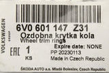 Skoda Fabia 2015-23 Rapid 2013-22 14" wheel trim ring (x1) 6V0601147 Z31