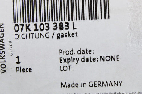Audi RS3 8P 8V TTRS RSQ3 2.5 TFSI cylinder head gasket 07K103383L