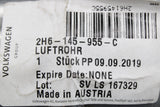 VW Amarok 2017-2022 3.0 TDI turbocharger charge pipe 2H6145955C