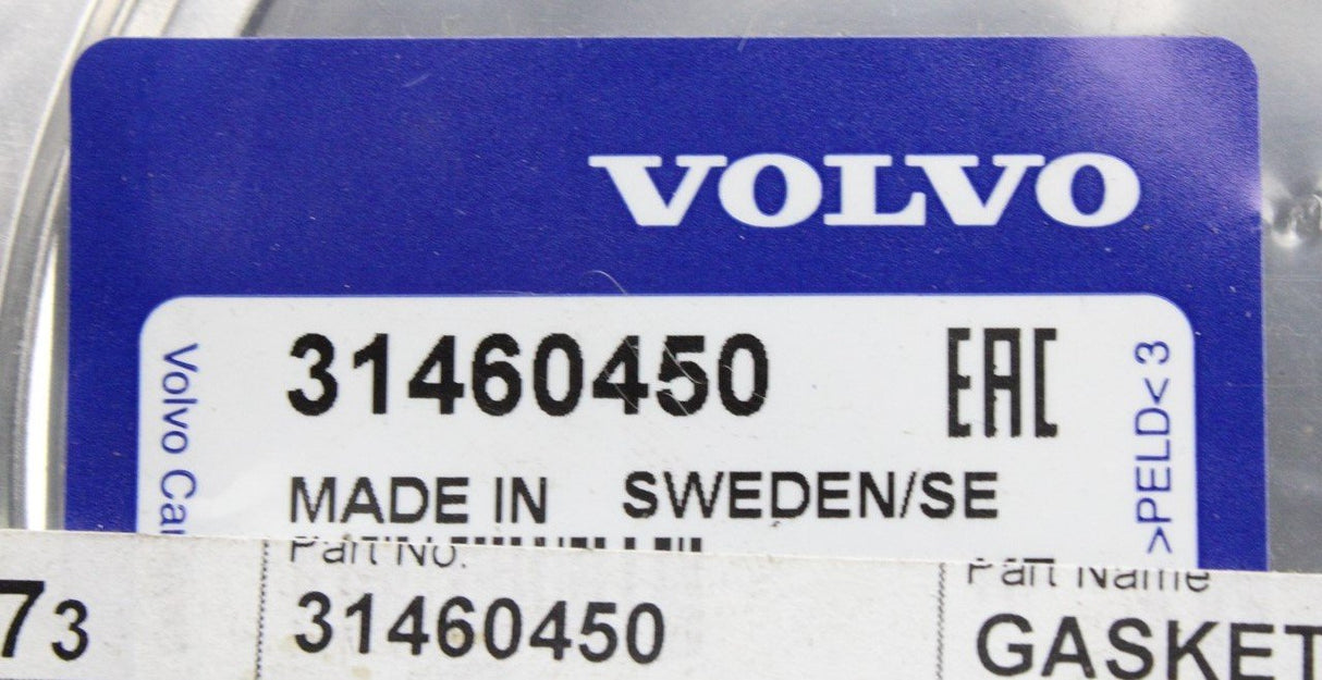 Volvo XC60 catalytic converter exhaust gasket 31460450