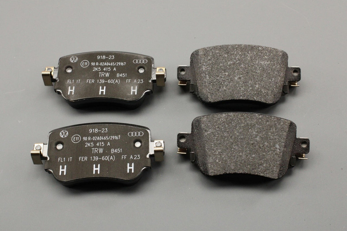 VW Caddy 2016-2020 rear brake pads 2K5698451C, view 1