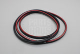 Audi A4 S4 RS4 2016-24 front outer door surround seal (left) 8W0837911A