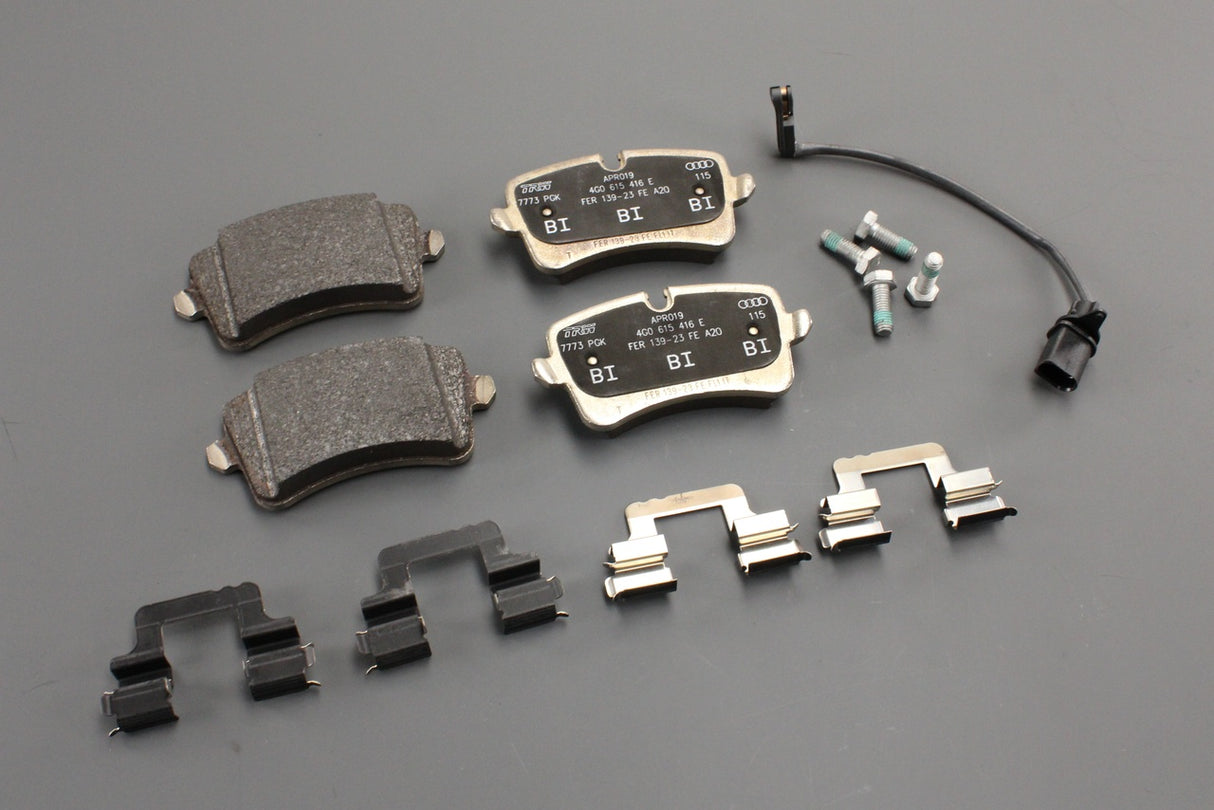 Audi A6 RS6 A7 RS7 rear brake pads for 356mm discs 4G0698451K