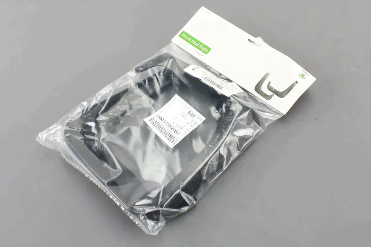 Skoda Citigo 2012-on accessory mud flaps set (front) 1ST075111A, view 1