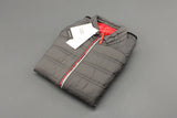 Audi men's dark grey quilted vest (small) 3132101202