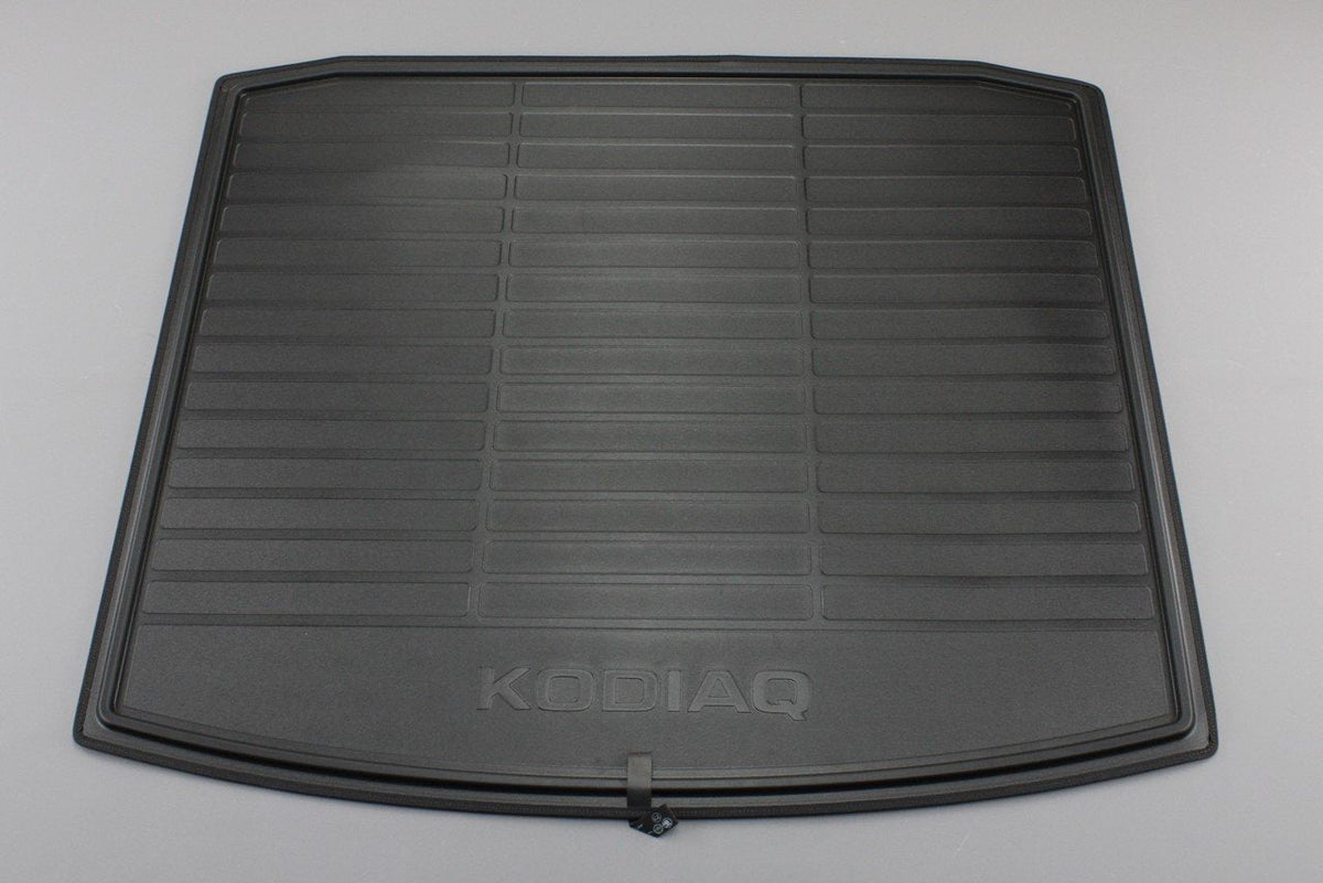 Skoda Kodiaq reversible boot liner mat (5 seater basic floor) 565061163, view 1