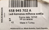 Skoda Kamiq Scala 2019-on RHD bumper fog light (rear right) 658945702A