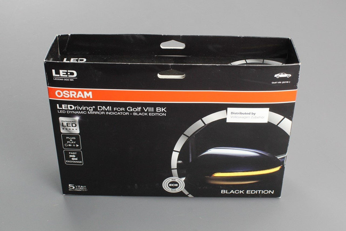 VW Golf MK8 Arteon ID.3 Osram DMI dynamic indicators (tinted) 5H0052215