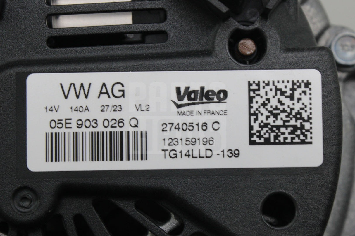VW Audi Skoda SEAT CUPRA 1.0 1.5 TSI TFSI alternator 05E903026QX