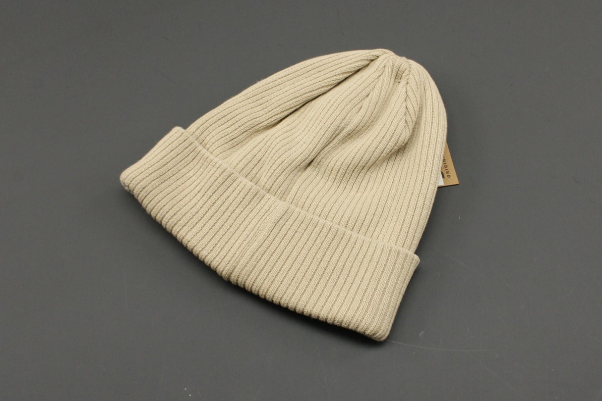 SEAT beige organic cotton beanie 6H1084308 KAI