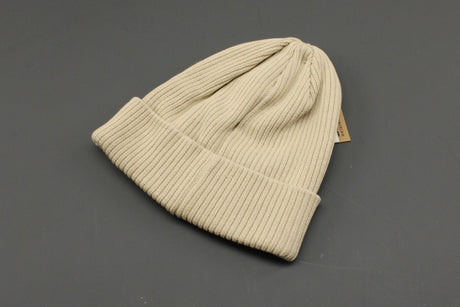 SEAT beige organic cotton beanie 6H1084308 KAI