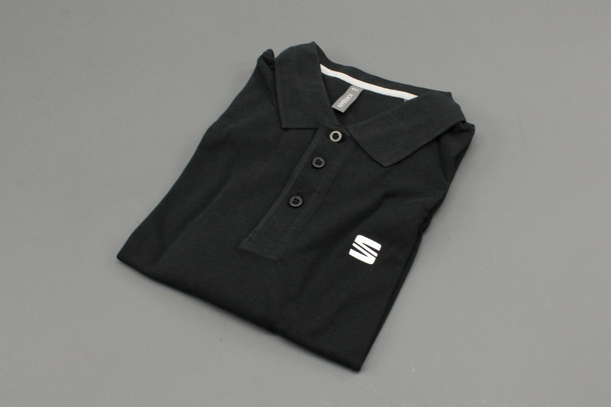 SEAT Polo shirt short sleeve black (M) 6H1084230B KAA, view 1