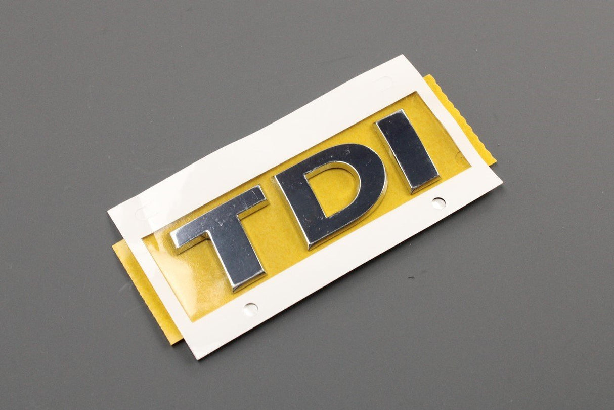 VW Golf MK7 MK7.5 Caddy T6 rear TDI lettering badge 5G0853675D 2ZZ